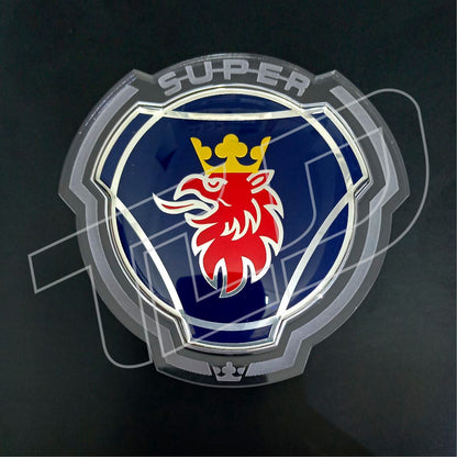 Illuminated Grill Emblem – LED Engraved Acrylic Badge