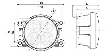 LED daytime running lights - TruckLedDesign