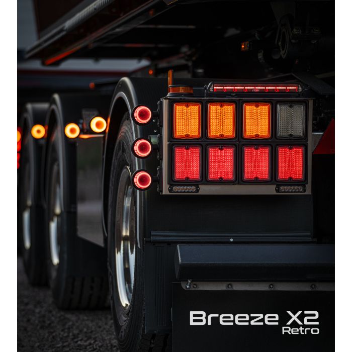[LEDSON] Breeze X2 Retro tail light with multi function