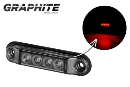 [HORPOL] SLIM Marker lights (GRAPHITE)(Front/Side/Rear)