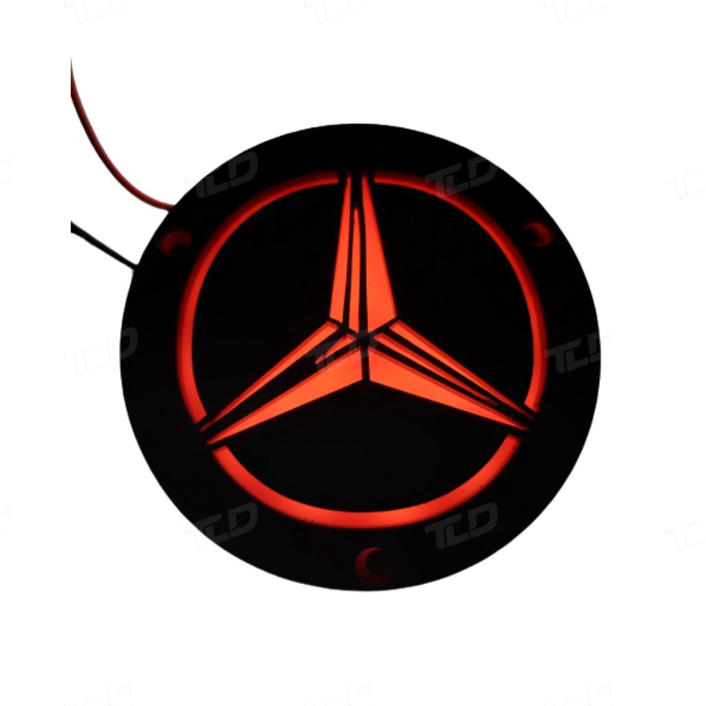 Mercedes illuminated Emblem (Amber) - TruckLedDesign