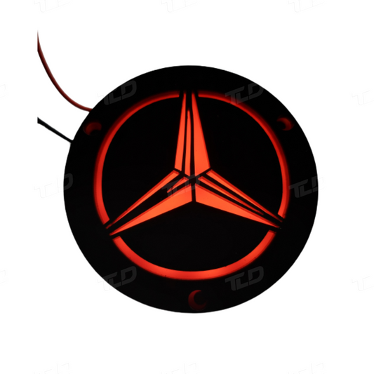 Mercedes illuminated Emblem (Amber) - TruckLedDesign