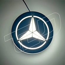 |TLD| Mercedes illuminated badge (8cm)