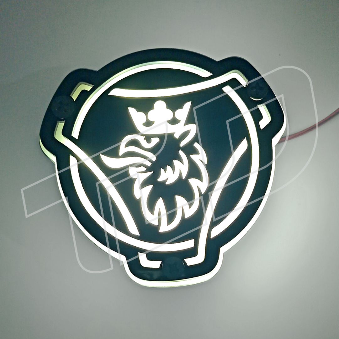 Griffin Grill illuminated emblem (8cm)