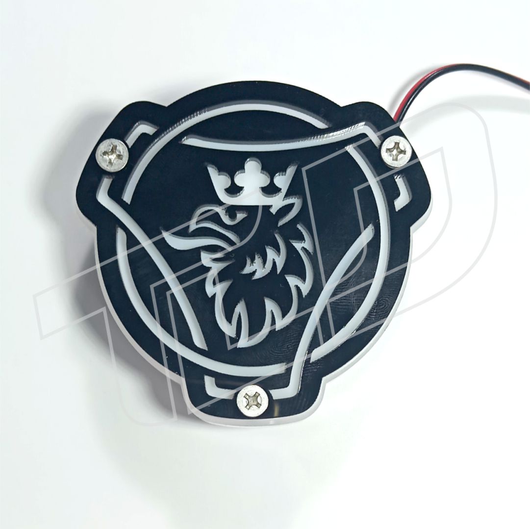 Griffin Grill illuminated emblem (8cm)