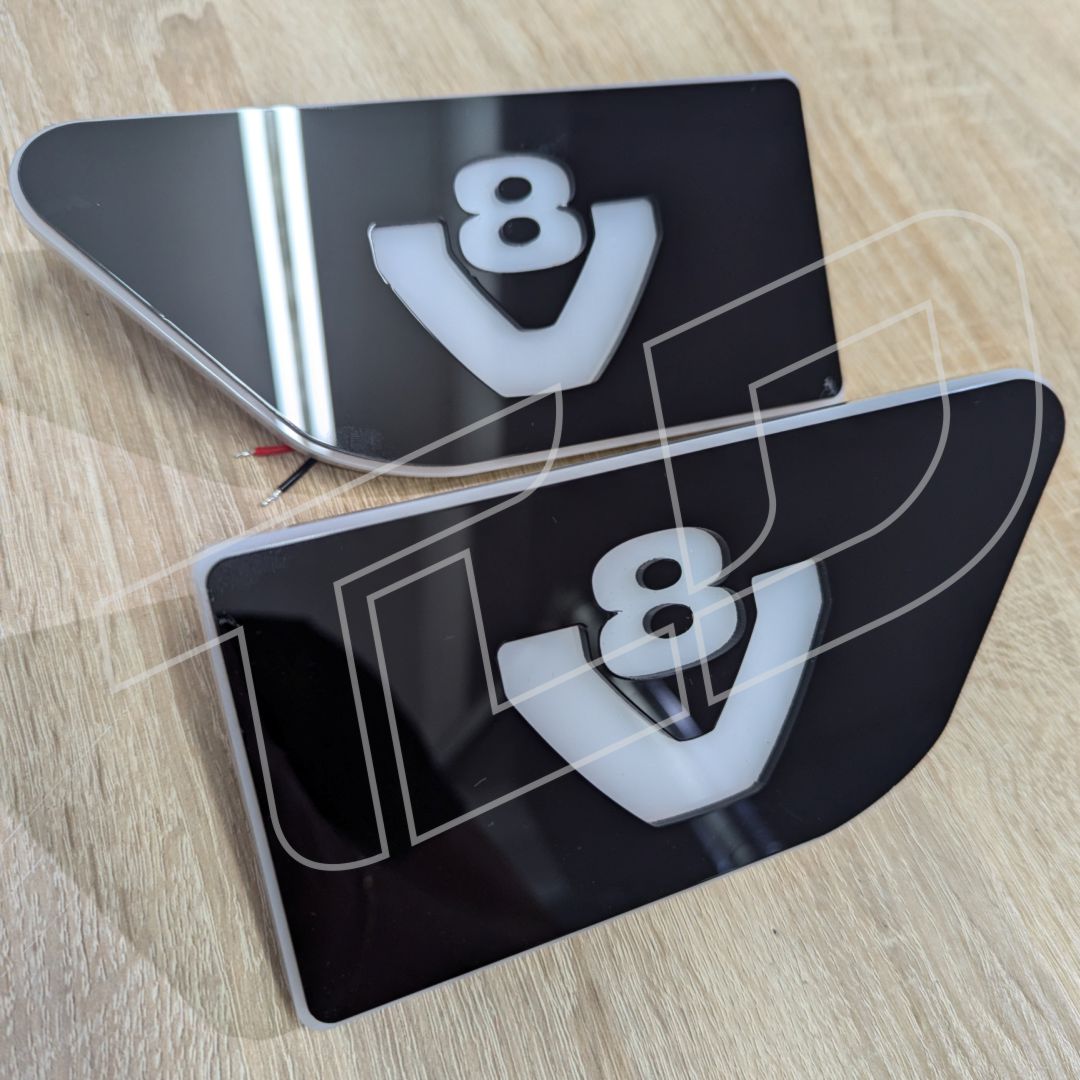 Scania R-Series Fender LED Badge |Pair|
