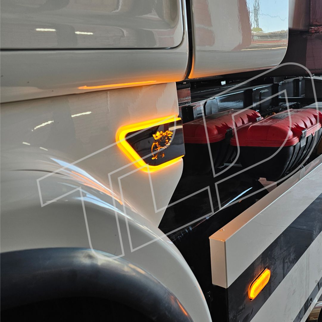 Scania R-Series Fender LED Badge |Pair|