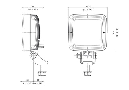 [VIGNAL] SL / SLA LED - LED Compact Work Light 1000 Lumen
